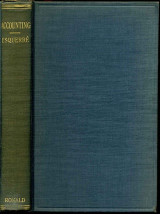 Item #014993 ACCOUNTING. Paul-Joseph Esquerre