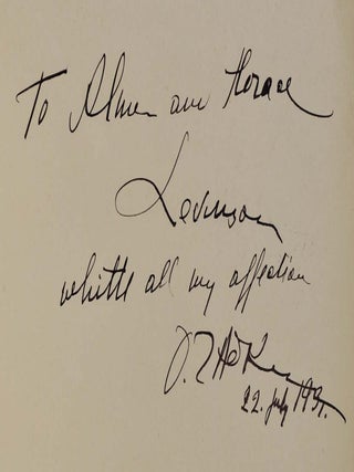 ZADKINE. Signed and inscribed by Ossip Zadkine.