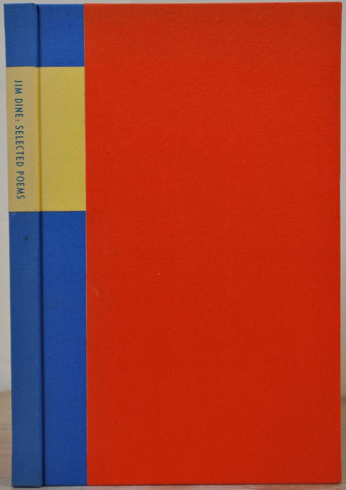 Item #015876 DIARY OF A NON-DEFLECTOR. Selected poems by Jim Dine. Signed and limited edition with an original etching. Jim Dine.