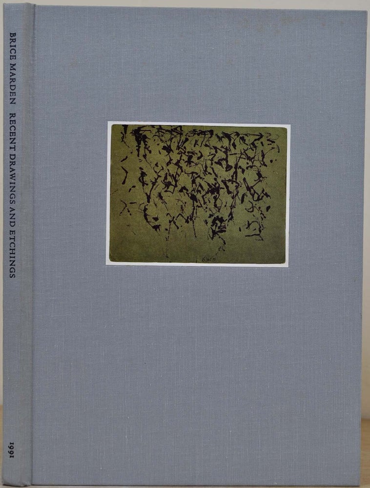 Item #015878 BRICE MARDEN RECENT DRAWINGS AND ETCHINGS. Signed and limited edition. Brice Marden, Pat Steir.