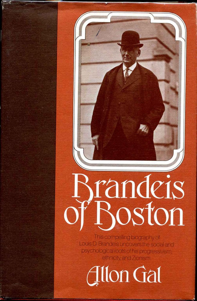 Item #015900 Brandeis of Boston. With a letter handwritten and signed by Allon Gal. Allon Gal.