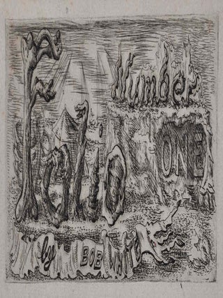 Item #016163 FOLIO NUMBER ONE. Images out of Exile. Contains etchings signed by Bob White....