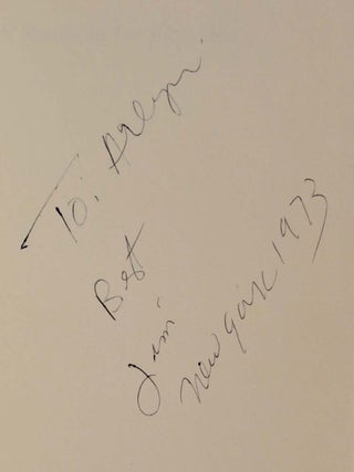 BLACK MANIFESTO FOR EDUCATION. Signed by Jim Haskins.