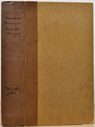 Item #016799 BULLETINS OF THE BUREAU OF THE AMERICAN REPUBLICS. Volume III - Handbooks. Honduras,...