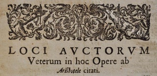 Aristotelis de Rhetorica seu arte Dicendi libre tres, Graecolat.
