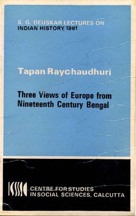 Item #016902 Three Views of Europe from Nineteenth Century Bengal (Sakharam Ganesh Deuskar...