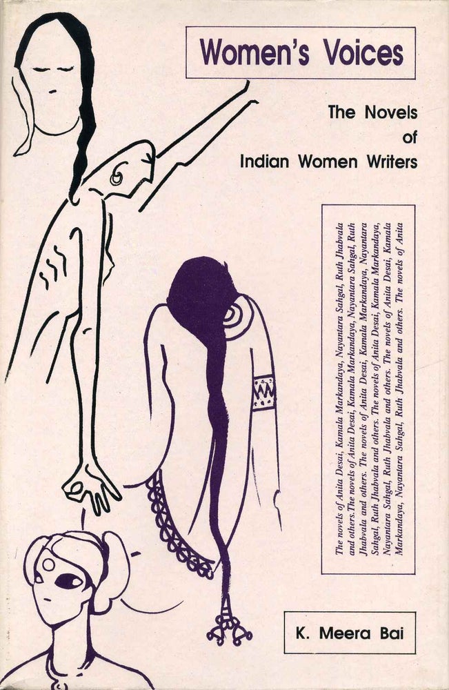 Item #016912 Women's Voices. The Novels of Indian Women Writers. K. Meera Bai.