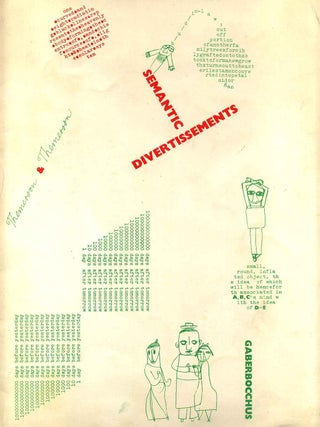 Item #017426 SEMANTIC DIVERTISSEMENTS. Franciszka Themerson, Stefan Themerson