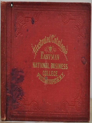 Autograph sentiment book from the 1860's with contributions by Eastman National Business College students (and others) including original artwork by renowned American artist Cassius M. Coolidge.