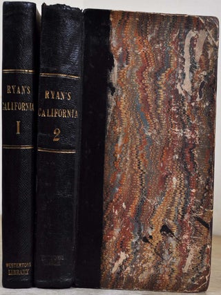 PERSONAL ADVENTURES IN UPPER AND LOWER CALIFORNIA, in 1848-49; with the Author's Experience at the Mines. Illustrated by Twenty-three Drawings, Taken on the Spot. Two volume set.
