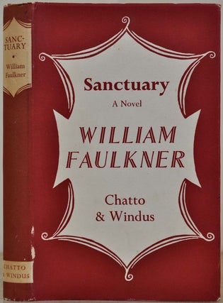 Item #017920 SANCTUARY. A Novel. William Faulkner