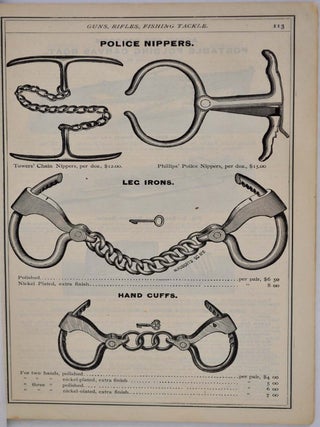 EATON'S GUN HOUSE. E.E. Eaton's 1883 Price List. Guns, Rifles, Revolvers, Fishing Tackle, etc., etc.