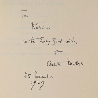 THE COLLECTED POEMS OF BABETTE DEUTSCH. Signed and inscribed by Babette Deutsch.
