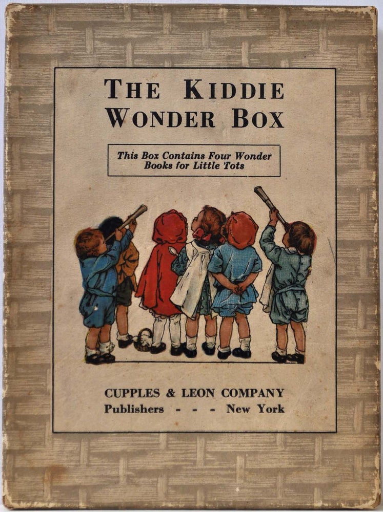 Item #018254 THE KIDDIE WONDER BOX. This Box Contains Four Wonder Books for Little Tots: Kiddies Fairy Tales, Kiddie Farmers, Kiddies in the Country, Holland Kiddies. Josephine Lawrence.