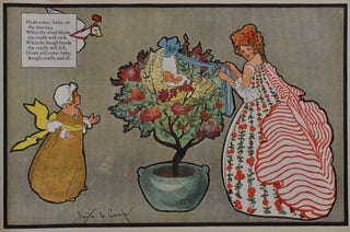 THE MOTHER GOOSE PARADE. Cut-outs by Anita del Campi. A Combination of Painting Book and Scissors Play for Children's Hands Made Nursery Borders.