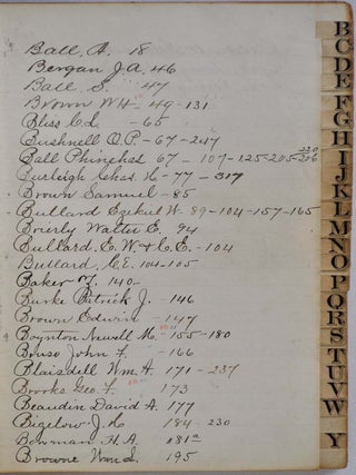 PATENT ATTORNEYS' RECORDS. Manuscript records in two volumes, approximately 650 pages, of patent attorney operating in Worcester, Massachusetts 1872-1900.