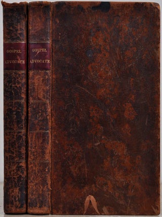 Item #018412 THE GOSPEL ADVOCATE, Conducted by a Society of Gentlemen. Volume V and VI for the...