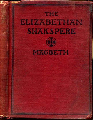Item #018520 THE TRAGEDIE OF MACBETH. A New Edition of Shakspere's Works with Critical Text in...