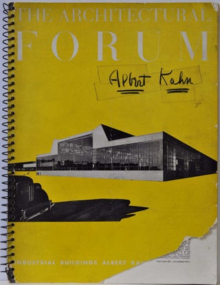 Item #018637 ARCHITECTURAL FORUM. Volume 69, Number Two. August 1938. Signed and inscribed by...