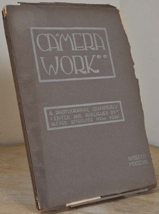 Item #018668 CAMERA WORK XXI. Number 21. A Photographic Quarterly Edited and Published by Alfred...
