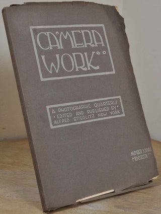 Item #018670 CAMERA WORK XXVII. Number 27. A Photographic Quarterly Edited and Published by...