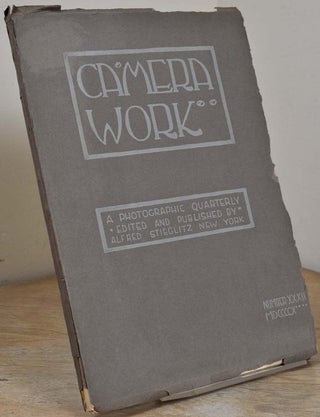 Item #018673 CAMERA WORK XXXII. Number 32. A Photographic Quarterly Edited and Published by...