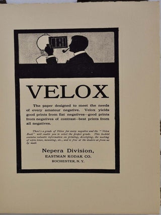 CAMERA WORK XXXIII. Number 33. A Photographic Quarterly Edited and Published by Alfred Stieglitz.