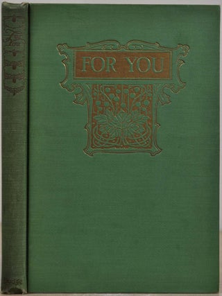 Item #018965 FOR YOU. A Collection of old favorite Love Songs. Tom Hood, Phoebe Cary