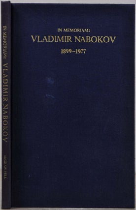 Item #018996 IN MEMORIAM: Vladimir Nabokov, 1899-1977. Harold W. McGraw Jr., Alfred Appe Jr l.,...