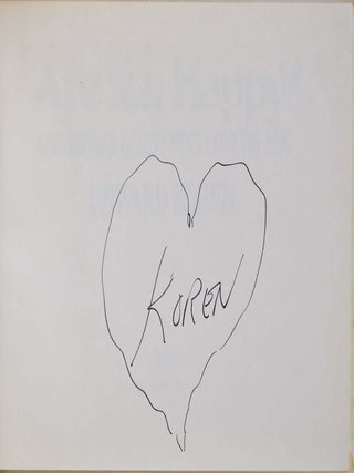 ARE YOU HAPPY? And Other Questions Lovers Ask. Signed and with a sketch by Edward Koren.