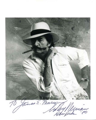 Item #019027 Photograph signed by the artist Leroy Neiman (1921-2012). Leroy Neiman