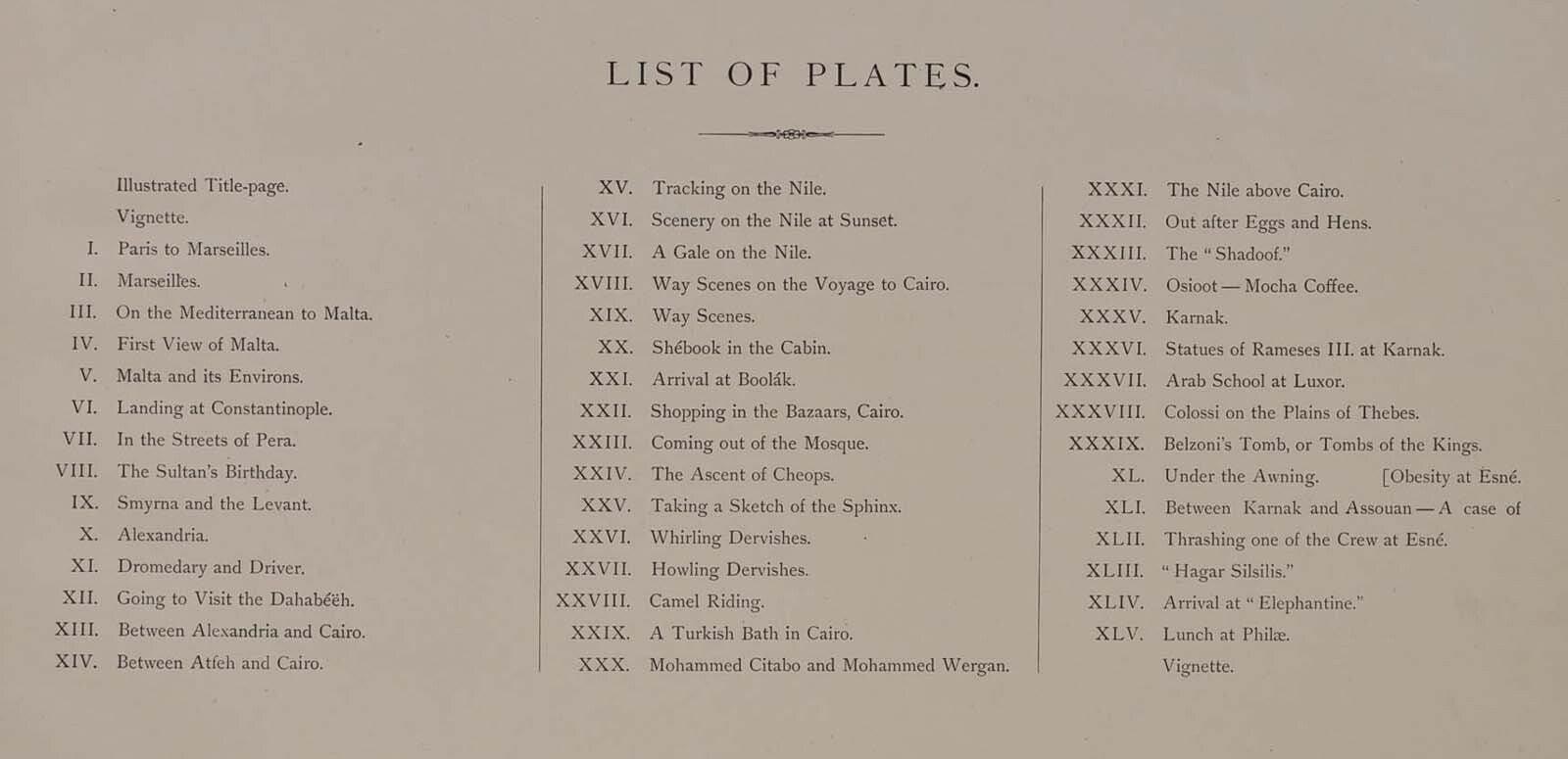 ON THE NILE Augustus Hoppin First Edition on-the-nile-augustus-hoppin-first-edition