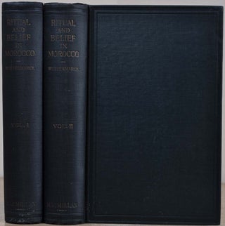 Item #019193 RITUAL AND BELIEF IN MOROCCO. Two volume set. Edward Westermarck