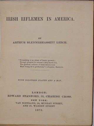 IRISH RIFLEMEN IN AMERICA.