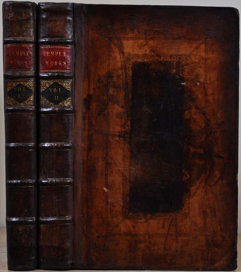 Item #019222 THE WORKS OF SIR WILLIAM TEMPLE, Bart. In Two Volumes. To which is Prefix'd Some Account of the Life and Writings of the Author. William Temple.