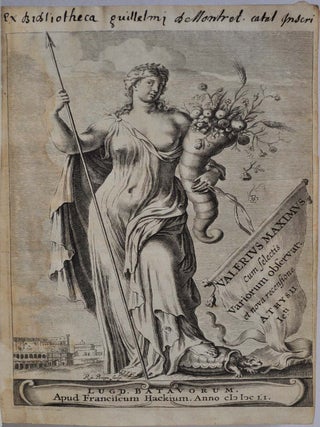 VALERIUS MAXIMUS cum Selectis Variorum Obserat: et nova recensione A. THYSII