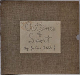 OUTLINES OF SPORT. Limited edition of 100 copies signed by John Held Jr.