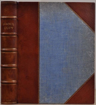 Item #019449 RAOUL DUFY. With an original etching by Raoul Dufy. Marcelle Berr de Turique