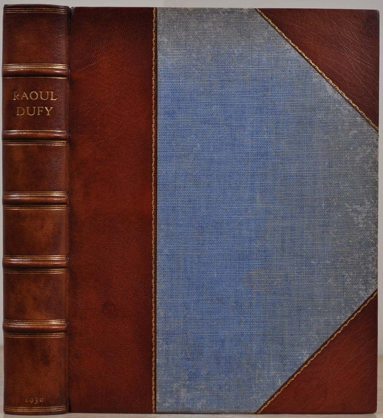 Item #019449 RAOUL DUFY. With an original etching by Raoul Dufy. Marcelle Berr de Turique.