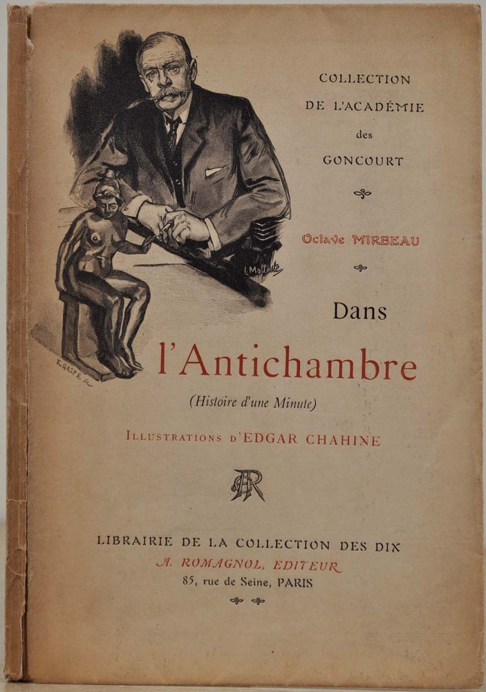 Item #019455 DANS L'ANTICHAMBRE. (Histoire d'une Minute). Octave Mribeau, Edgar Chanine.