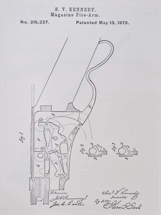 LEVER ACTION MAGAZINE RIFLES. Derived from the Patents of Andrew Burgess.