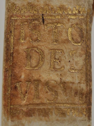 Item #019690 Istoria del Monte Vesuvio Divisata in due Libri. Dedicata all'Ill.mo, e Reverend.mo...
