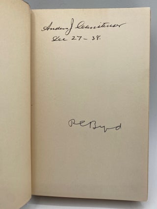 ALONE. Signed by Richard E. Byrd.