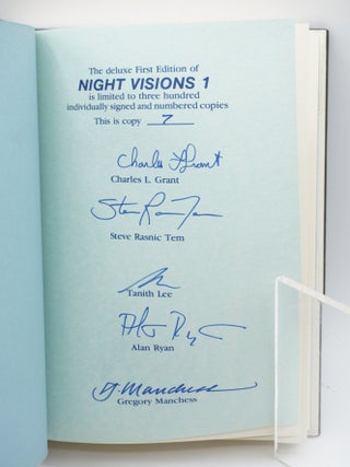 TEN DARK HARVEST DELUXE FIRST EDITION PUBLICATIONS with matching limitation number.