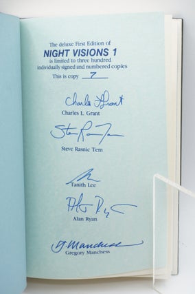 TEN DARK HARVEST DELUXE FIRST EDITION PUBLICATIONS with matching limitation number.