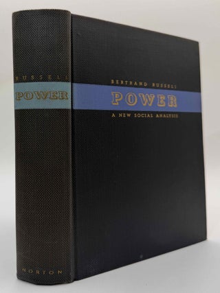 POWER. A New Social Analysis. Signed by Bertrand Russell