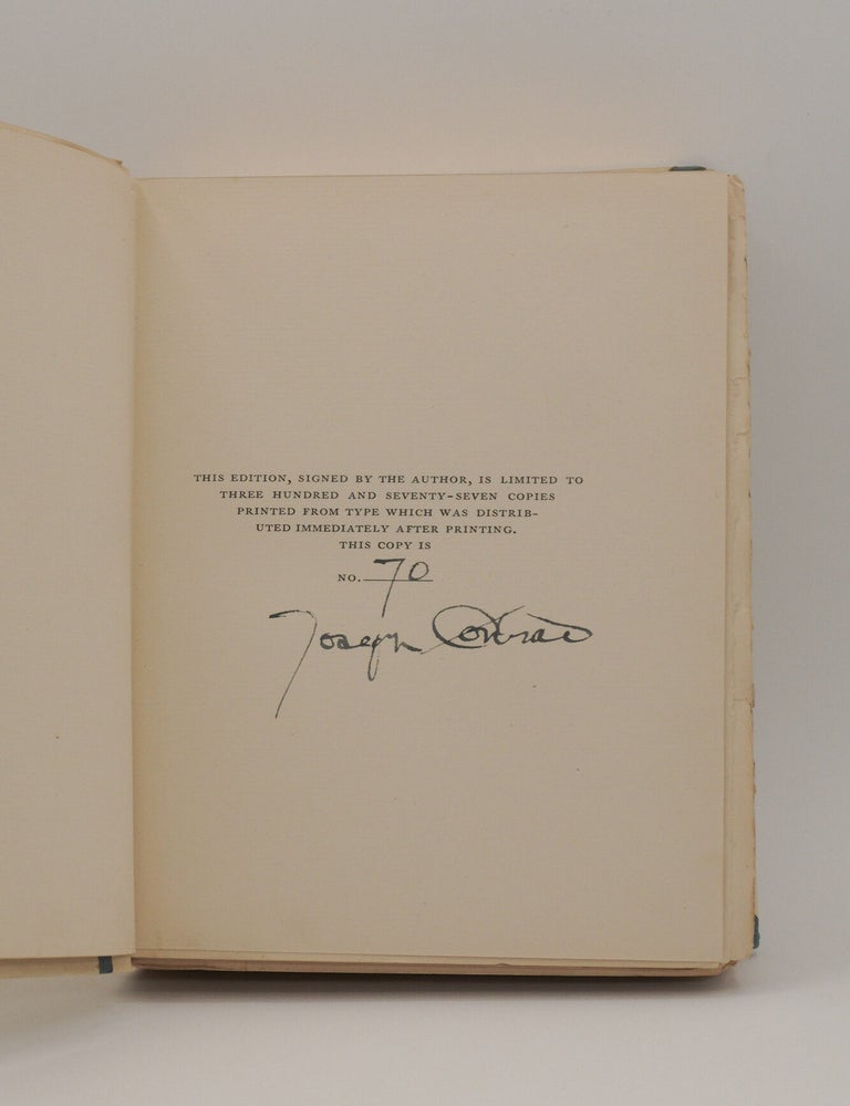 Item #020538 THE ROVER. Limited edition of 377 copies signed by Joseph Conrad. Joseph Conrad.