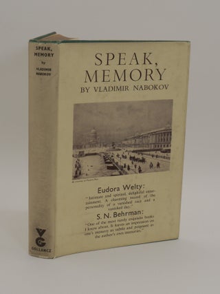 SPEAK, MEMORY. A Memoir. Vladimir Nabokov.