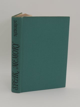 SPEAK, MEMORY. A Memoir.
