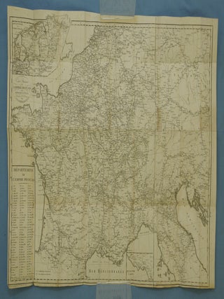 Carte itineraire de l'Empire francais et du royaume d'Italie